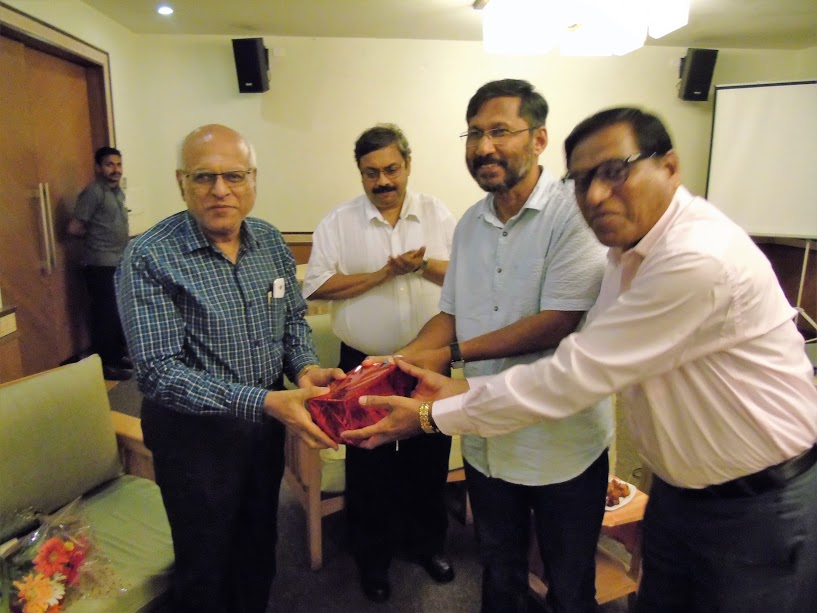 Departmental farewell to former Director and Professor Emeritus, Dr. K E Raman