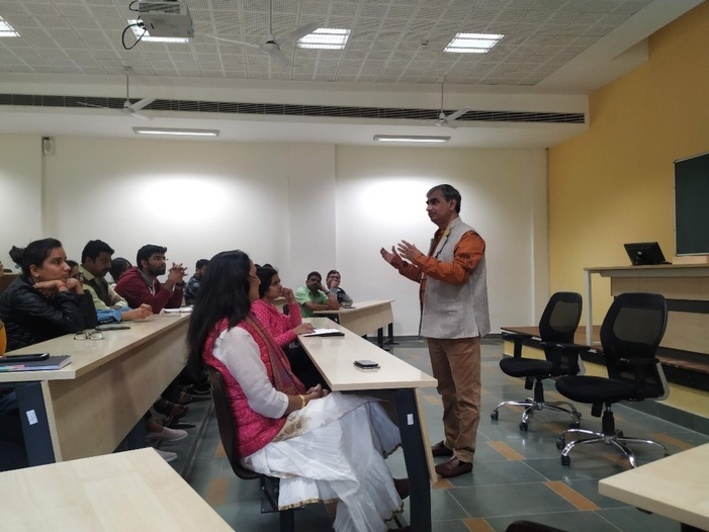 ACC: Interactive Session between Counselor Mr. Emerson Scott and Ph. D scholars 